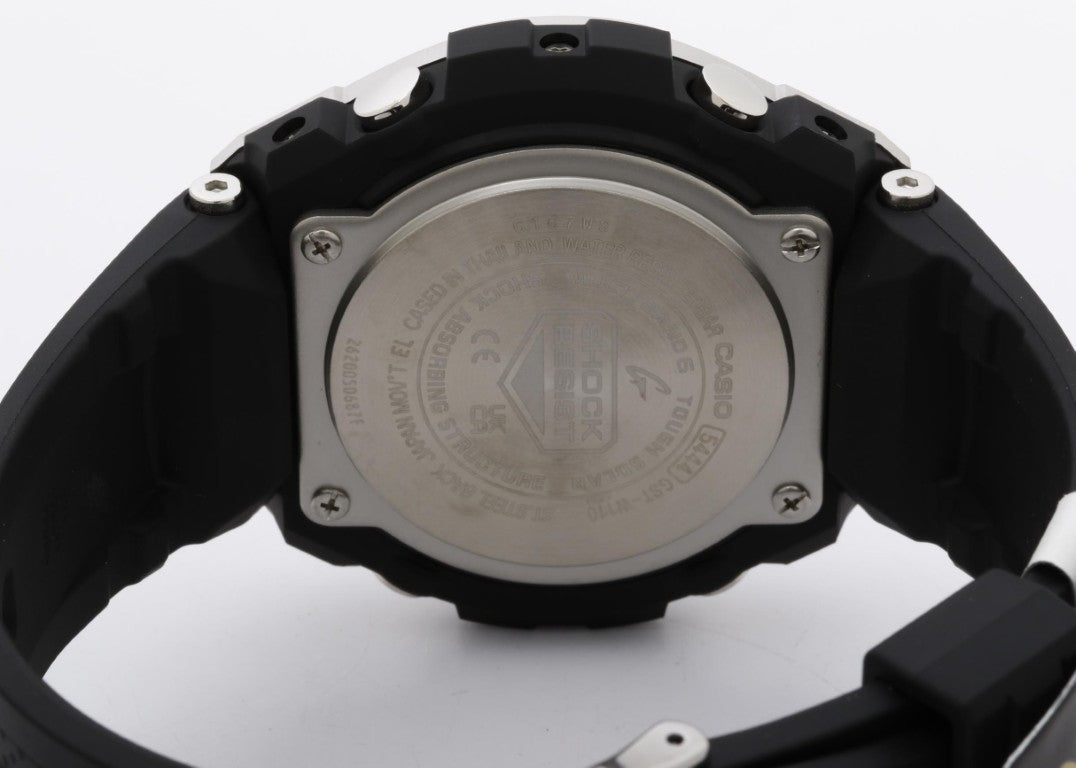 CASIO カシオ 時計 G-SHOCK G-STEEL GST-W100 Series GST-W110-1AJF ブラック系 樹脂／ステンレススチール メンズ アナデジ 新品未使用展示品