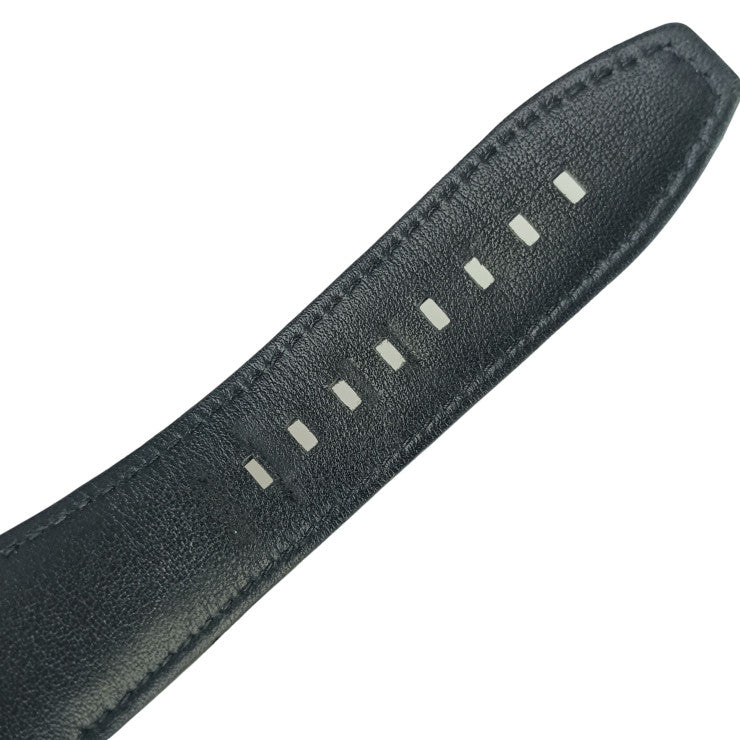 VARTIX ヴァティックス 腕時計 ALIVE アライブ AL3WB シルバー ホワイト ブルー ブラック系 ステンレス 型押しレザー メンズ 自動巻き 世界50本限定 美品
