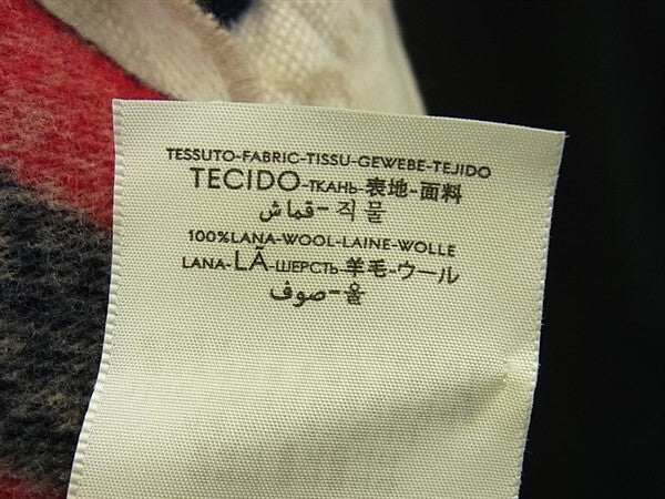 GUCCI グッチ マフラー シェリーライン 570603 アイボリー ウール100% ユニセックス GG柄 美品