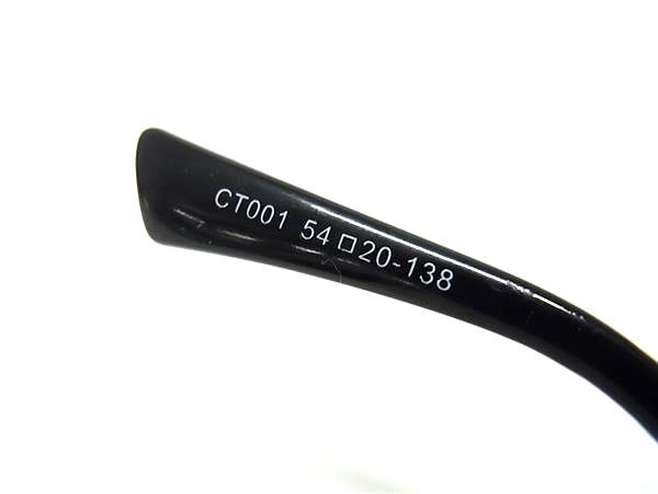 Cartier カルティエ サングラス パンテール ブラック クリアブラックグラデーション メタル ユニセックス シールド型