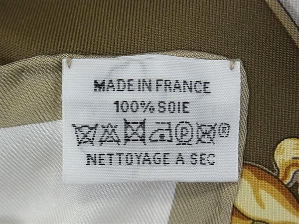 HERMES エルメス スカーフ カレ90 マルチカラー シルク100％ レディース Brides et Destin 可愛らしい花嫁 美品