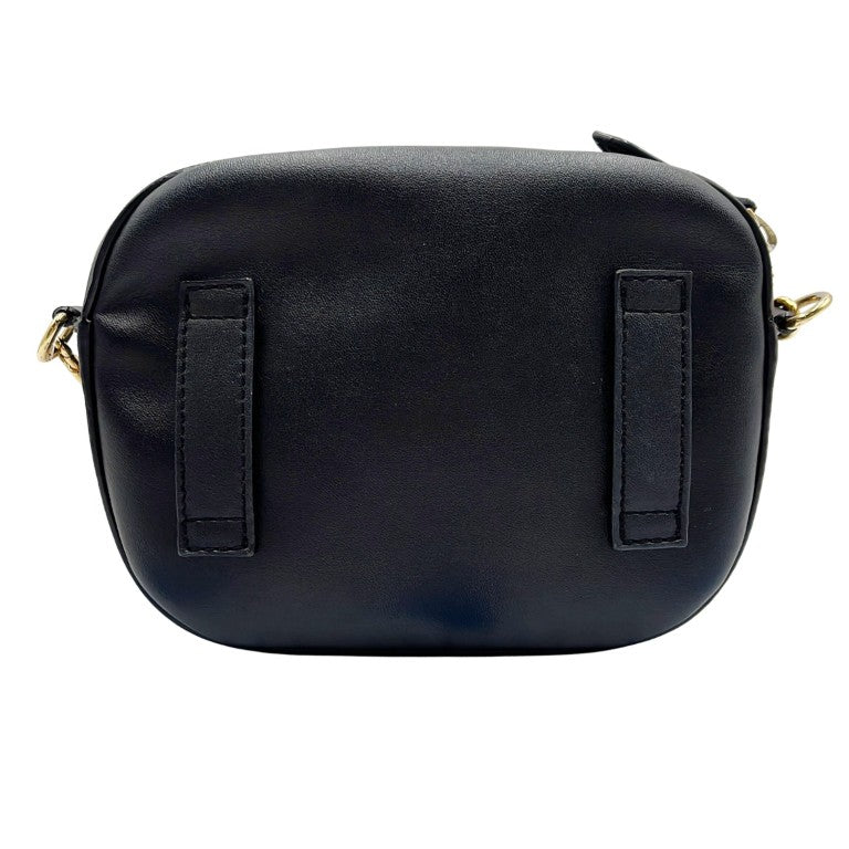 STELLA McCARTNEY ステラマッカートニー ショルダーバッグ 557903 W8542 ブラック レザー レディース ロゴ パンチング ゴールド金具