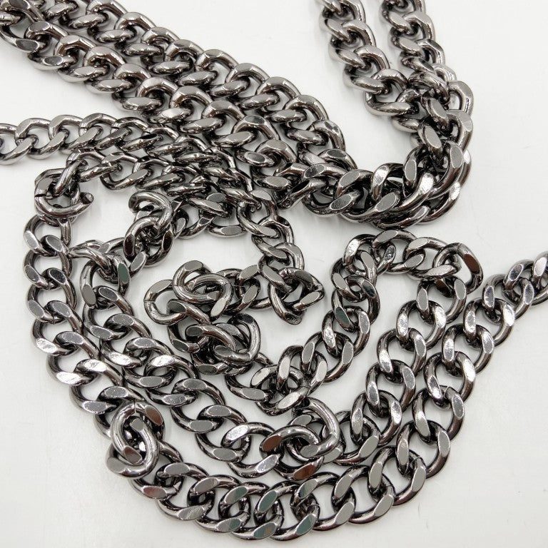 STELLA McCARTNEY ステラマッカートニー トートバッグ ファラベラ ミニ 495151 FW14 ブラック フェイクレザー×ポリエステル レディース 2WAY シルバー金具 美品