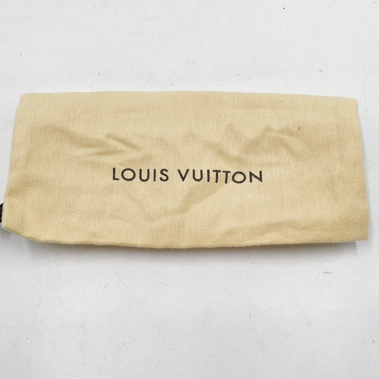 LOUIS VUITTON ルイヴィトン ベルト ベルト･LVイニシャル M0424 ブラック モノグラム トリヨン レザー メンズ 美品