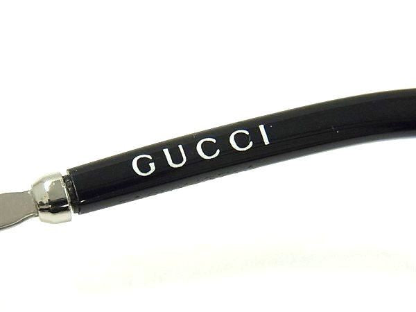 GUCCI グッチ アイウェア インターロッキングG サングラス GG0076SK ブラック プラスチック×メタル レディース 美品