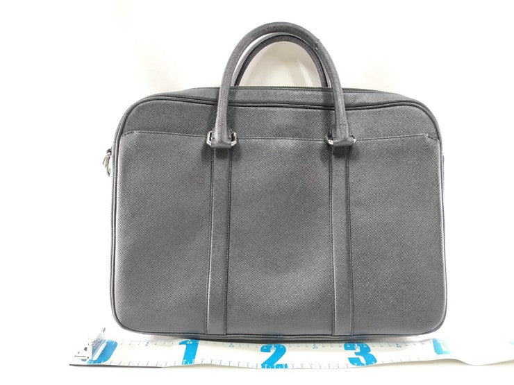 COACH コーチ ビジネスバッグ ペリー スリム ブリーフケース F59057 ネイビー レザー メンズ