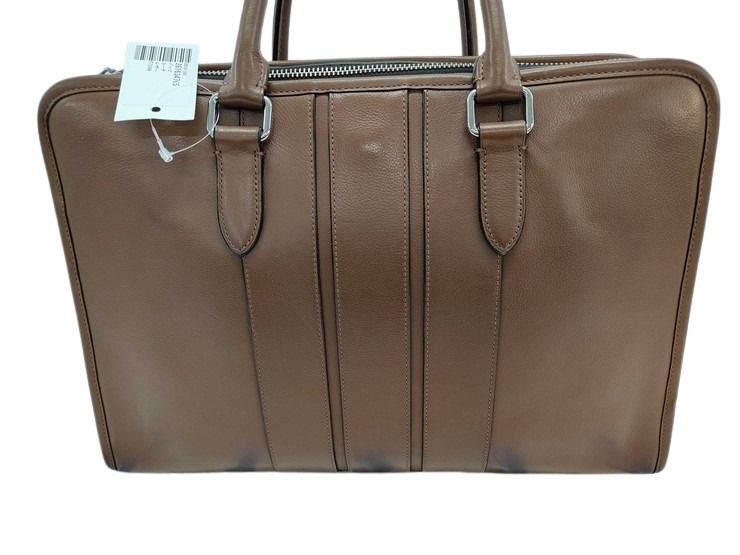 COACH コーチ ビジネスバッグ ボンド F72309 ブラウン系 レザー メンズ