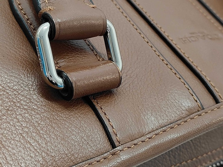 COACH コーチ ビジネスバッグ ボンド F72309 ブラウン系 レザー メンズ