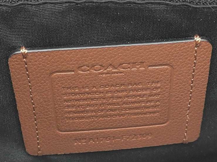 COACH コーチ ビジネスバッグ ボンド F72309 ブラウン系 レザー メンズ