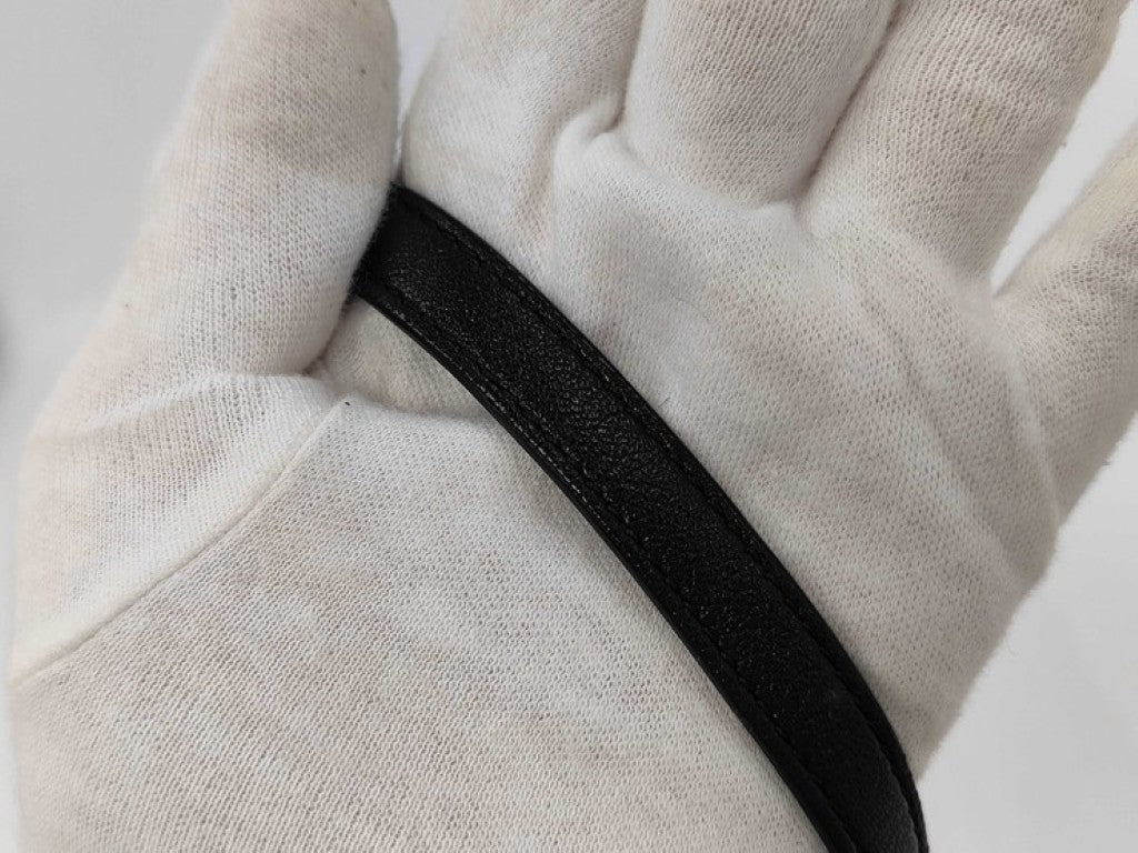 SAINT LAURENT PARIS サンローランパリ ショルダーバッグ 581697 ブラック系 レザー ユニセックス サコッシュ 斜め掛け 美品