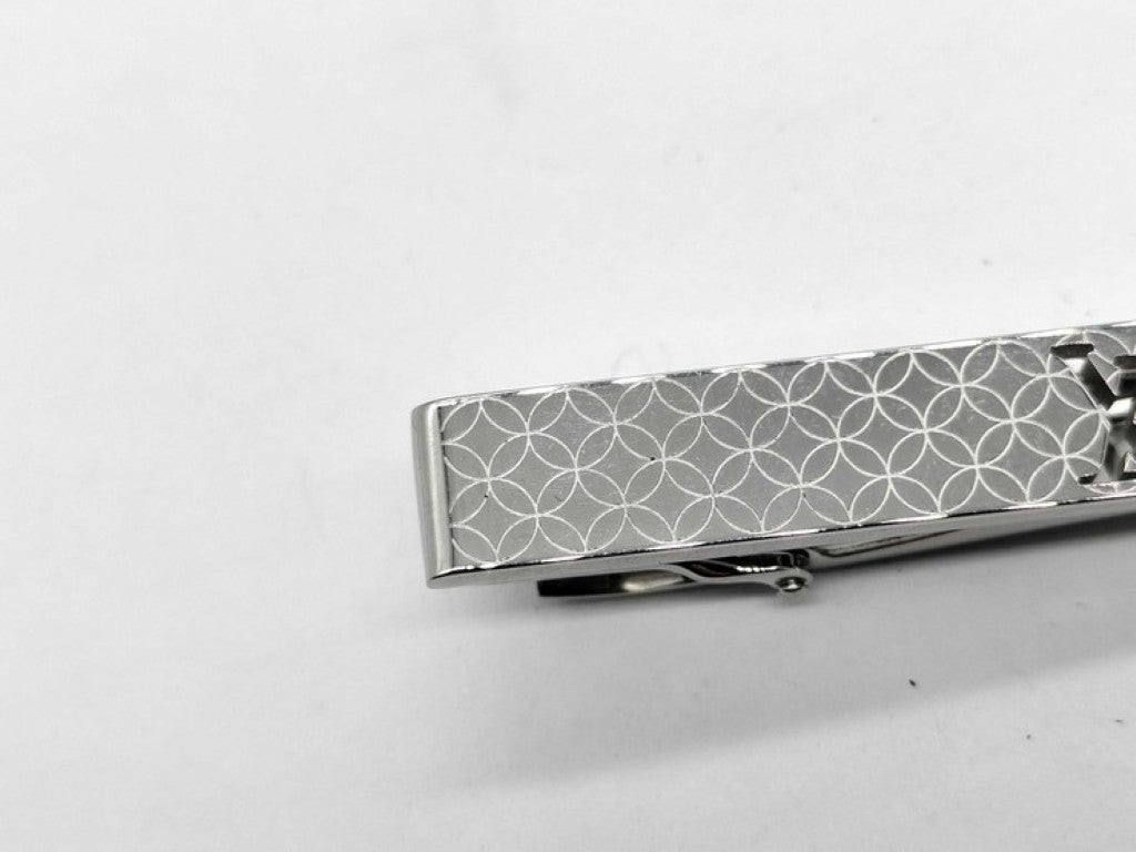 LOUIS VUITTON ルイヴィトン ネクタイピン パンス クラヴァット シャンゼリゼ M65042 シルバー系 メタル メンズ 美品