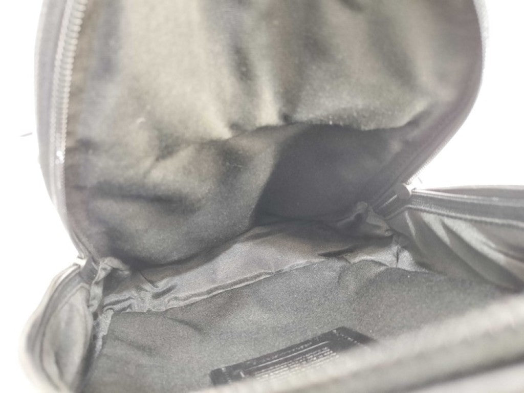 COACH コーチ ボディバッグ F23215 ブラック ブルー系 レザー メンズ ショルダーバッグ 美品
