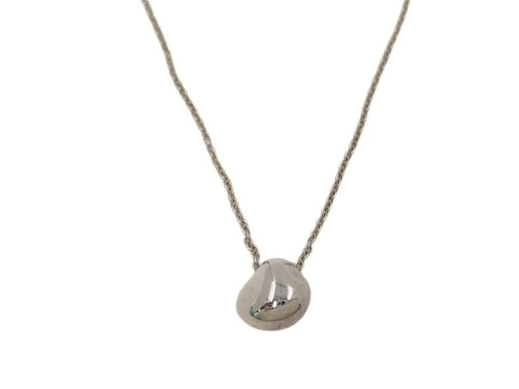 Tiffany&Co. ティファニー ネックレス エルサペレッティ ナゲット シルバー系 SV925 レディース 美品