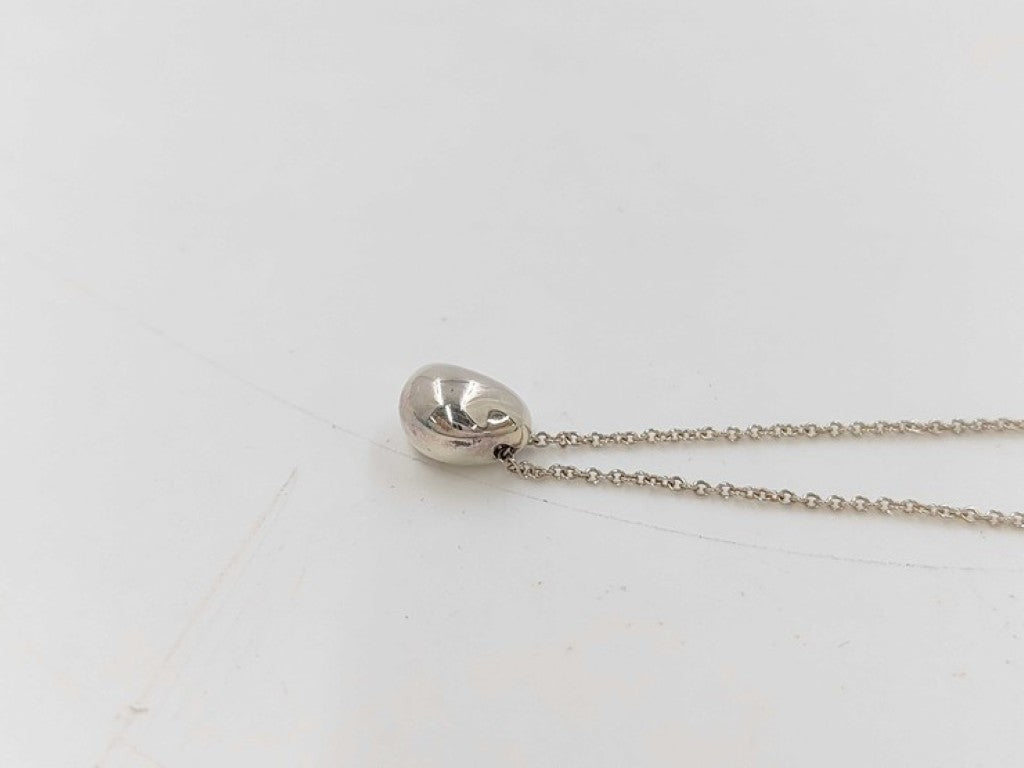 Tiffany&Co. ティファニー ネックレス エルサペレッティ ナゲット シルバー系 SV925 レディース 美品