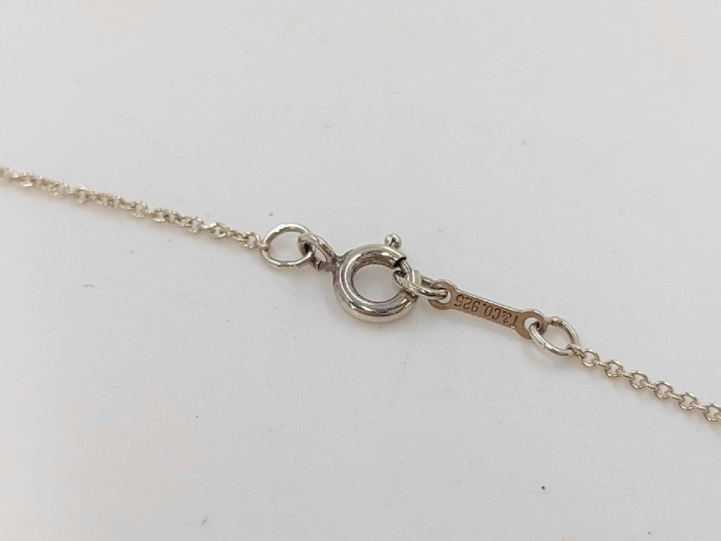 Tiffany&Co. ティファニー ネックレス エルサペレッティ ナゲット シルバー系 SV925 レディース 美品