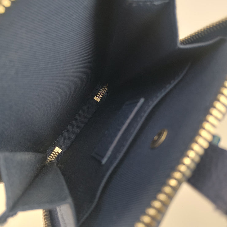 LOUIS VUITTON ルイヴィトン ポーチ フォンポーチ M80466 ブルー系 モノグラム・ウォーターカラー キャンバス メンズ フォンケース シルバー金具 超美品