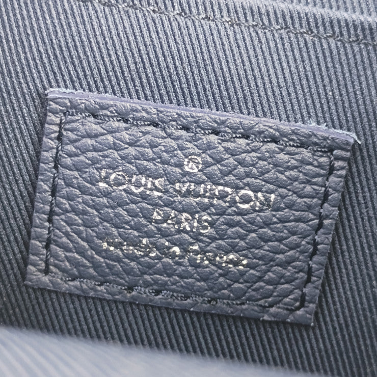 LOUIS VUITTON ルイヴィトン ポーチ フォンポーチ M80466 ブルー系 モノグラム・ウォーターカラー キャンバス メンズ フォンケース シルバー金具 超美品