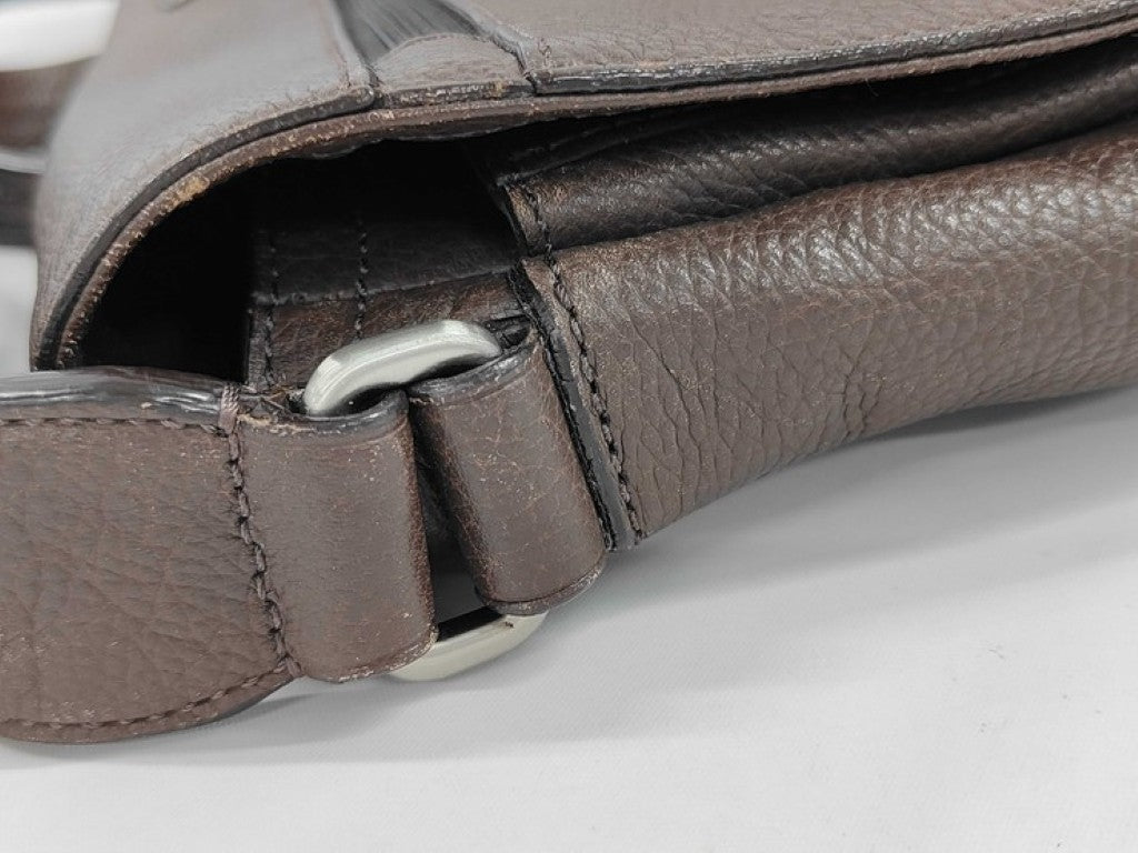 COACH コーチ ビジネスバッグ トランスアトランティック F70367 ブラウン系 レザー メンズ 2WAY ハンドバッグ ショルダーバッグ