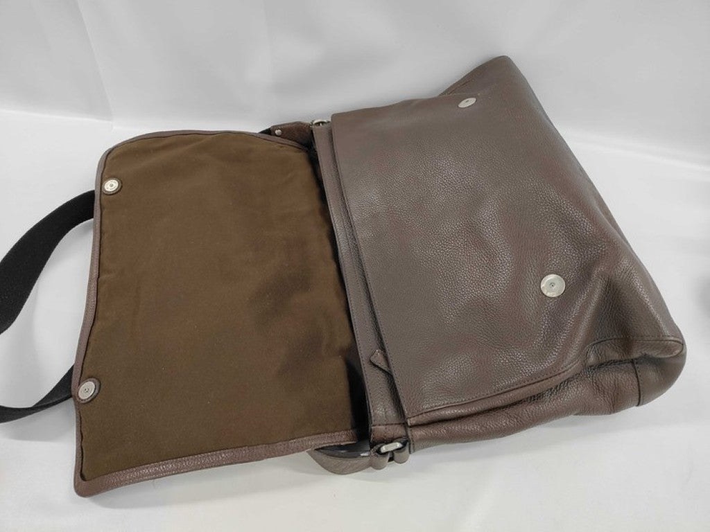 COACH コーチ ビジネスバッグ トランスアトランティック F70367 ブラウン系 レザー メンズ 2WAY ハンドバッグ ショルダーバッグ