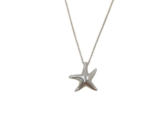 Tiffany&Co. ティファニー ネックレス エルサペレッティ スターフィッシュ シルバー系 SV925 レディース 美品