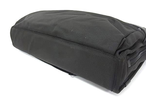 TUMI トゥミ ビジネスバッグ ALPHA2 アルファ2 コンパクト ラージ スクリーン コンピューター ブリーフ 26114D2 ブラック系 バリスティックナイロン メンズ 2WAY ショルダーバッグ 美品