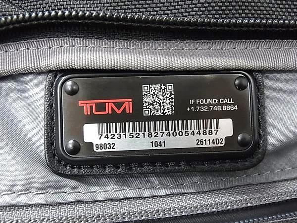 TUMI トゥミ ビジネスバッグ ALPHA2 アルファ2 コンパクト ラージ スクリーン コンピューター ブリーフ 26114D2 ブラック系 バリスティックナイロン メンズ 2WAY ショルダーバッグ 美品