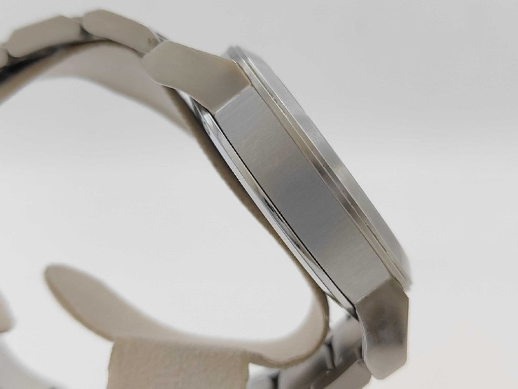 BURBERRY バーバリー 時計 ザ・シティ BU9351 ブラック文字盤 シルバー系 ステンレススチール メンズ 美品
