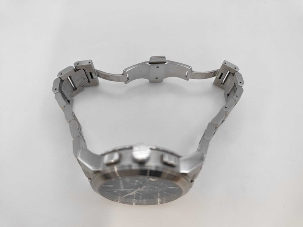 BURBERRY バーバリー 時計 ザ・シティ BU9351 ブラック文字盤 シルバー系 ステンレススチール メンズ 美品