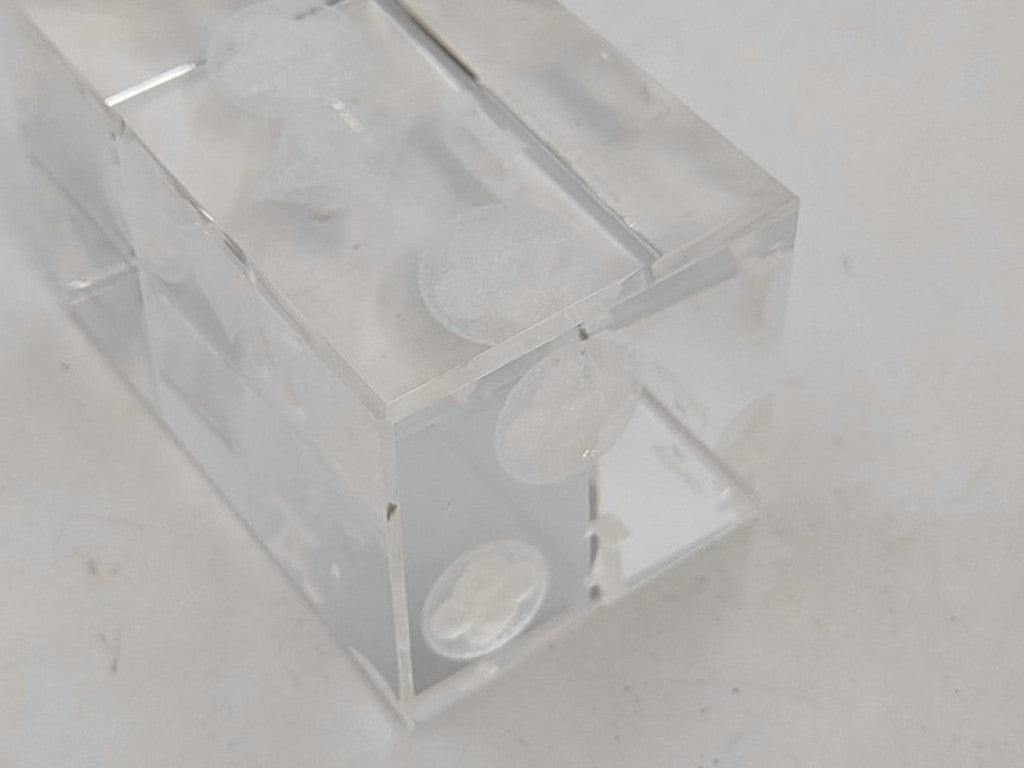 LOUIS VUITTON ルイヴィトン ステーショナリー 3D ペーパーウェイト クリア系 ユニセックス 美品