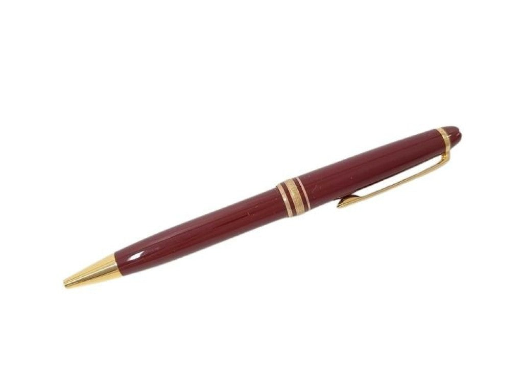MONTBLANC モンブラン ボールペン マイスターシュテック ボルドー系 レジン ユニセックス 美品