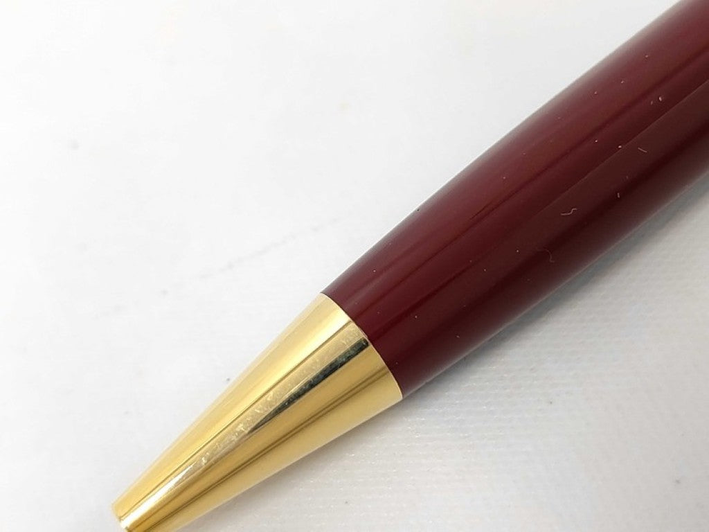 MONTBLANC モンブラン ボールペン マイスターシュテック ボルドー系 レジン ユニセックス 美品