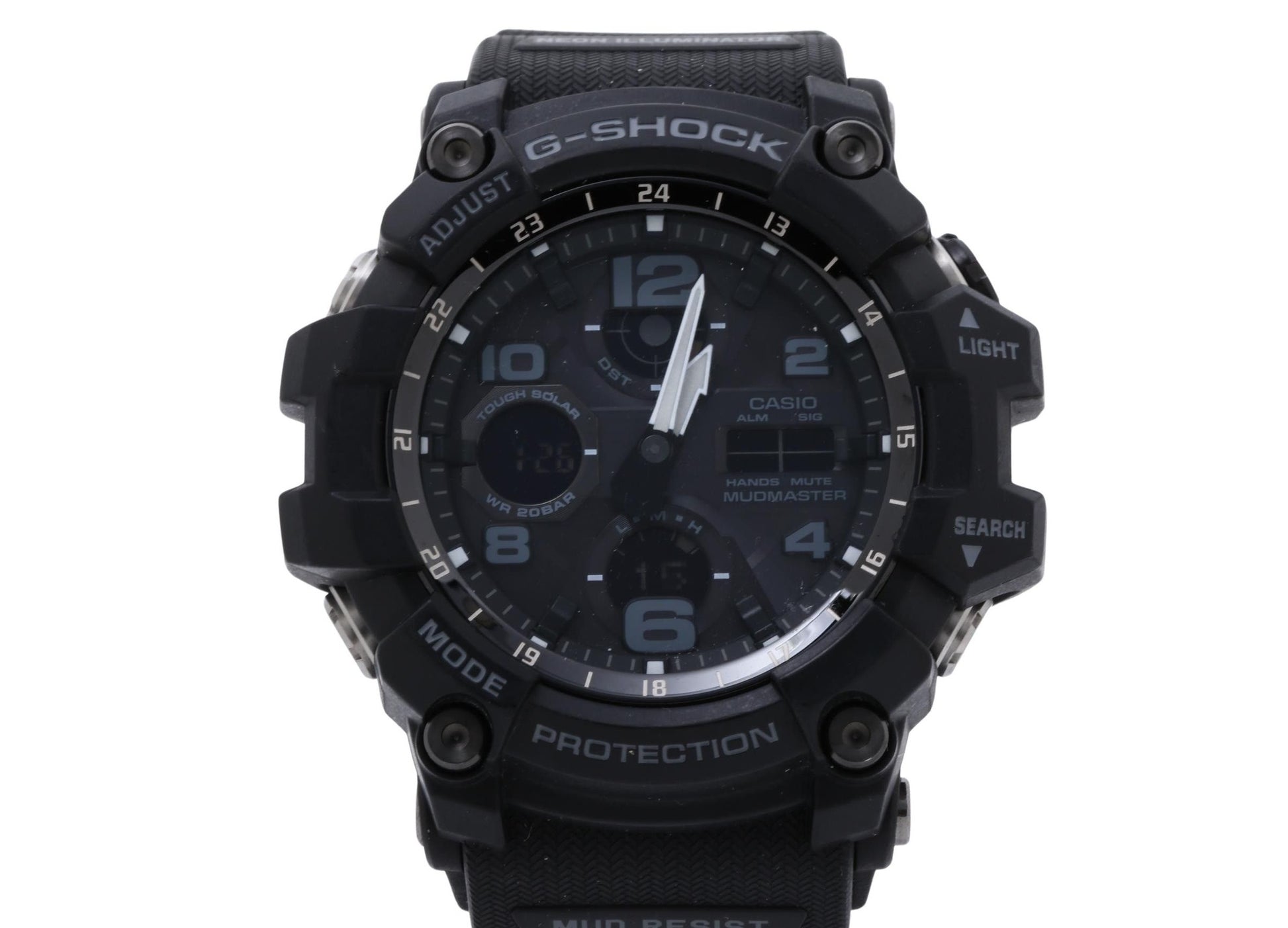 CASIO カシオ 時計 GSHOCK MASTER OF G LAND MUDMASTER GWG1001AJF ブラック 樹脂／ステンレススチール メンズ デジアナ 美品