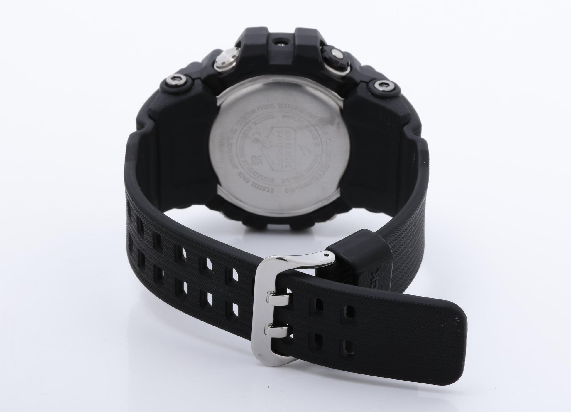 CASIO カシオ 時計 GSHOCK MASTER OF G LAND MUDMASTER GWG1001AJF ブラック 樹脂／ステンレススチール メンズ デジアナ 美品