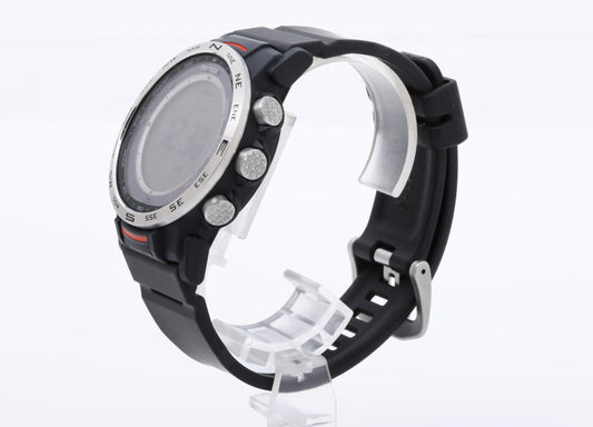 CASIO カシオ 時計 プロトレック Climber Line PRW351AJF ブラック 樹脂（バイオマス）／ステンレススチール メンズ デジタル 美品