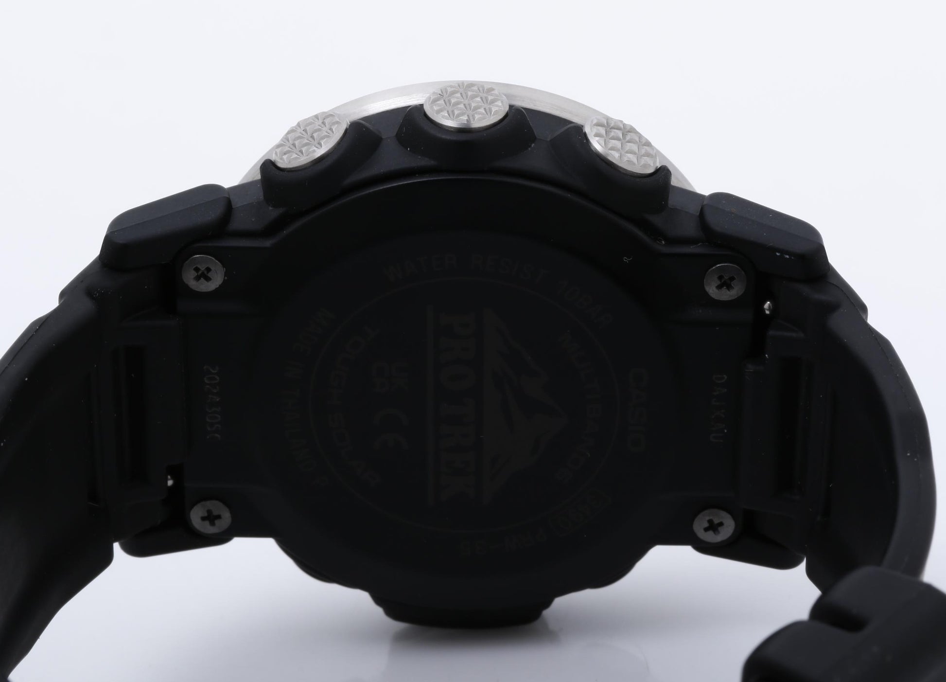 CASIO カシオ 時計 プロトレック Climber Line PRW351AJF ブラック 樹脂（バイオマス）／ステンレススチール メンズ デジタル 美品