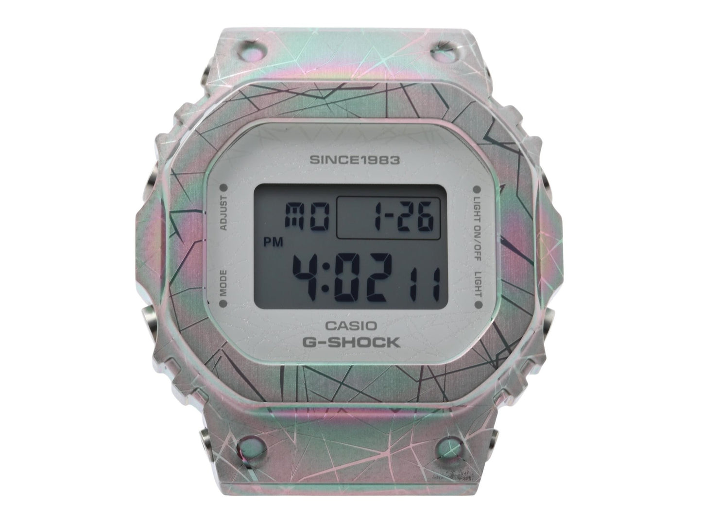 CASIO カシオ 時計 GSHOCK 40th Anniversary Adventurer’s Stone Series DIGITAL WOMEN GMS5640GEM7JR マルチカラー クリア 樹脂／ステンレススチール レディース デジタル 超美品