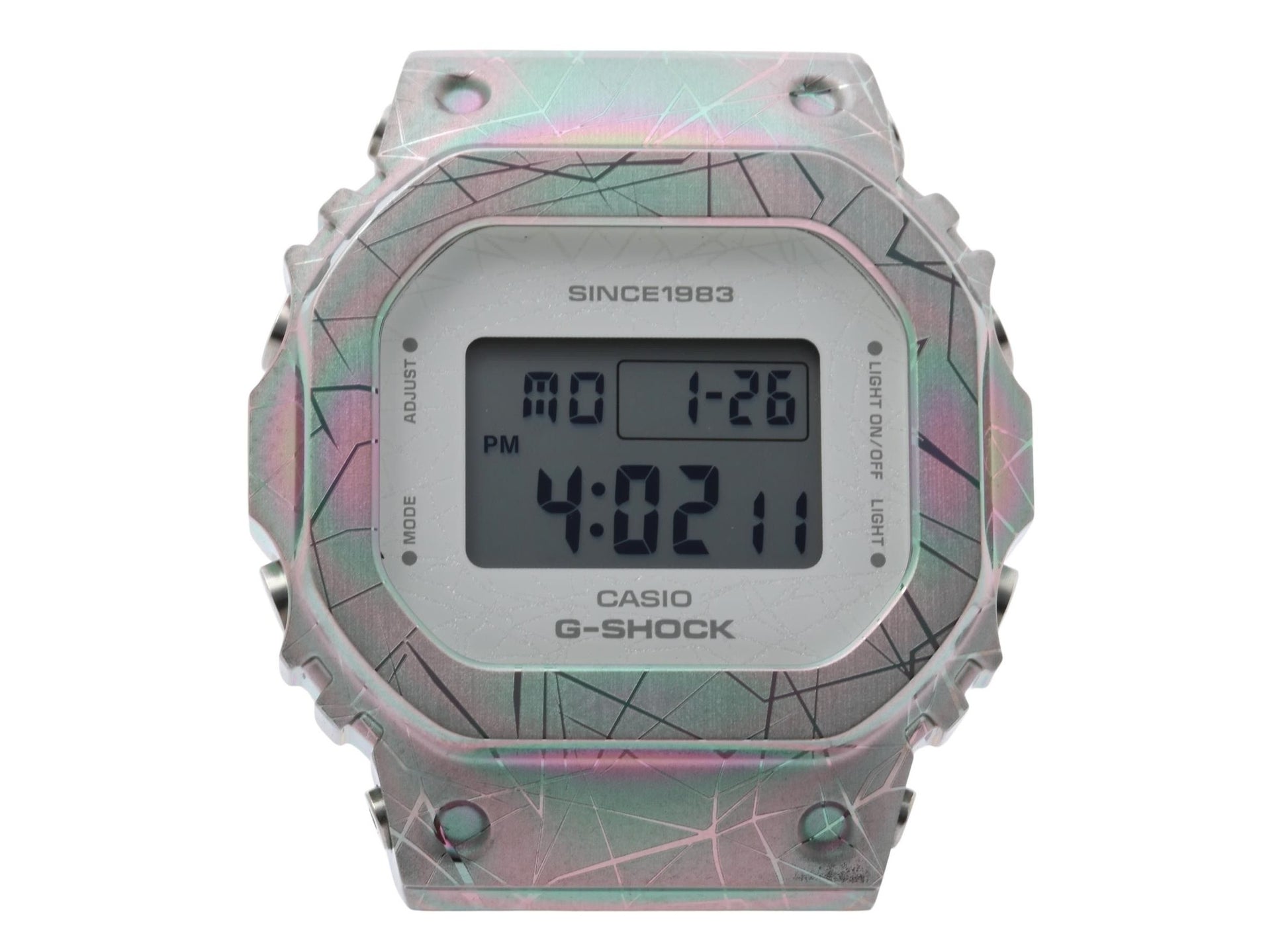 CASIO カシオ 時計 GSHOCK 40th Anniversary Adventurer’s Stone Series DIGITAL WOMEN GMS5640GEM7JR マルチカラー クリア 樹脂／ステンレススチール レディース デジタル 超美品