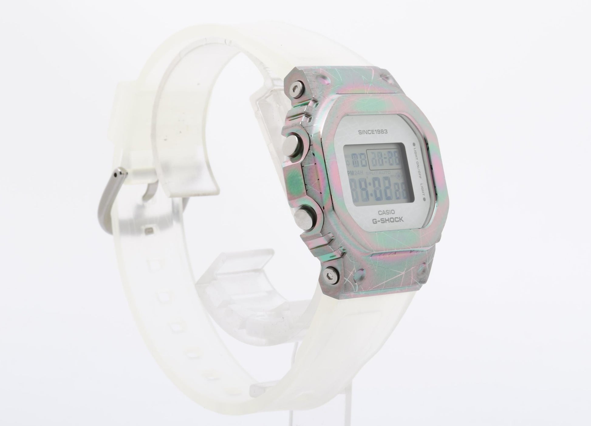 CASIO カシオ 時計 GSHOCK 40th Anniversary Adventurer’s Stone Series DIGITAL WOMEN GMS5640GEM7JR マルチカラー クリア 樹脂／ステンレススチール レディース デジタル 超美品