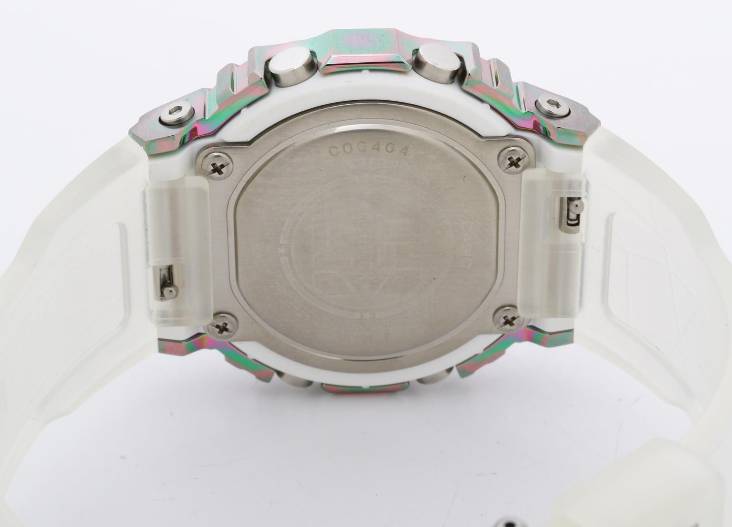 CASIO カシオ 時計 GSHOCK 40th Anniversary Adventurer’s Stone Series DIGITAL WOMEN GMS5640GEM7JR マルチカラー クリア 樹脂／ステンレススチール レディース デジタル 超美品