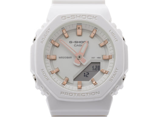 CASIO カシオ 時計 GSHOCK ANALOGDIGITAL WOMEN GMAP2100M7AJF ホワイト 樹脂 レディース デジアナ 超美品