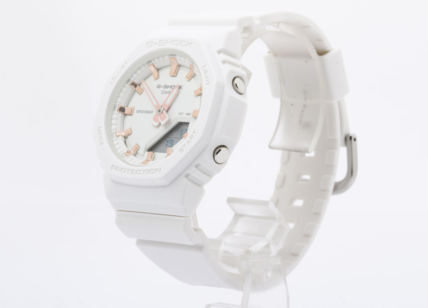 CASIO カシオ 時計 GSHOCK ANALOGDIGITAL WOMEN GMAP2100M7AJF ホワイト 樹脂 レディース デジアナ 超美品