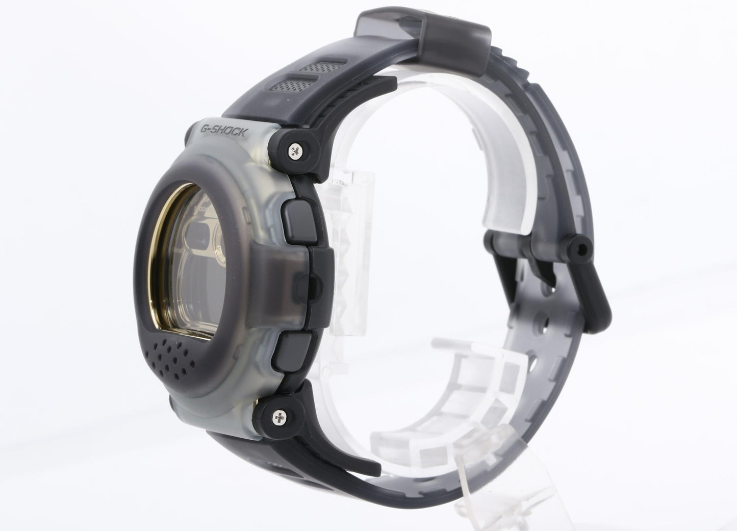 CASIO カシオ 時計 GSHOCK DIGITAL DW001 SERIES GB001MVB8JR クリアブラック カーボンファイバー強化樹脂／ステンレススチール 樹脂 メンズ デジタル ジェイソン 美品