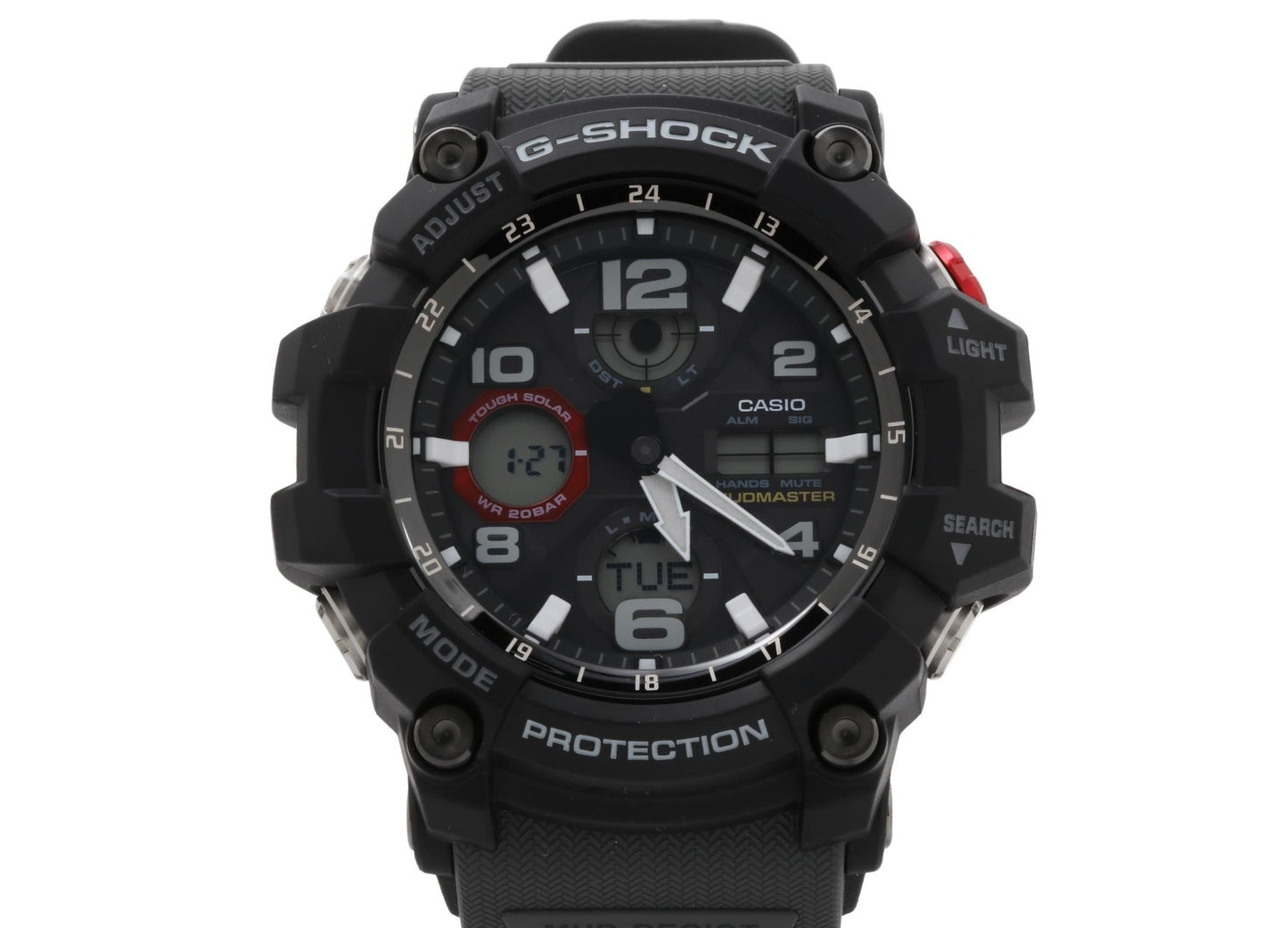 CASIO カシオ 時計 GSHOCK MASTER OF G LAND MUDMASTER GWG1001A8JF ブラック 樹脂／ステンレススチール メンズ デジアナ 新古未使用展示品