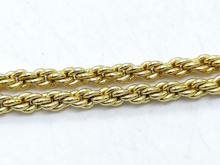 ChristianDior クリスチャンディオール ネックレス ゴールド メタル レディース ラインストーン 香水瓶モチーフ 美品