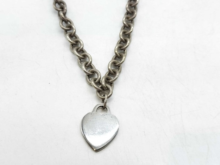 Tiffany&Co. ティファニー ネックレス リターントゥ ハート シルバー SV925 レディース