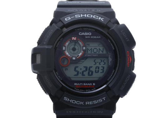 CASIO カシオ 腕時計 G-SHOCK MASTER OF G - LAND MUDMAN GW-9300-1JF ブラック系 樹脂／ステンレススチール メンズ デジタル 美品