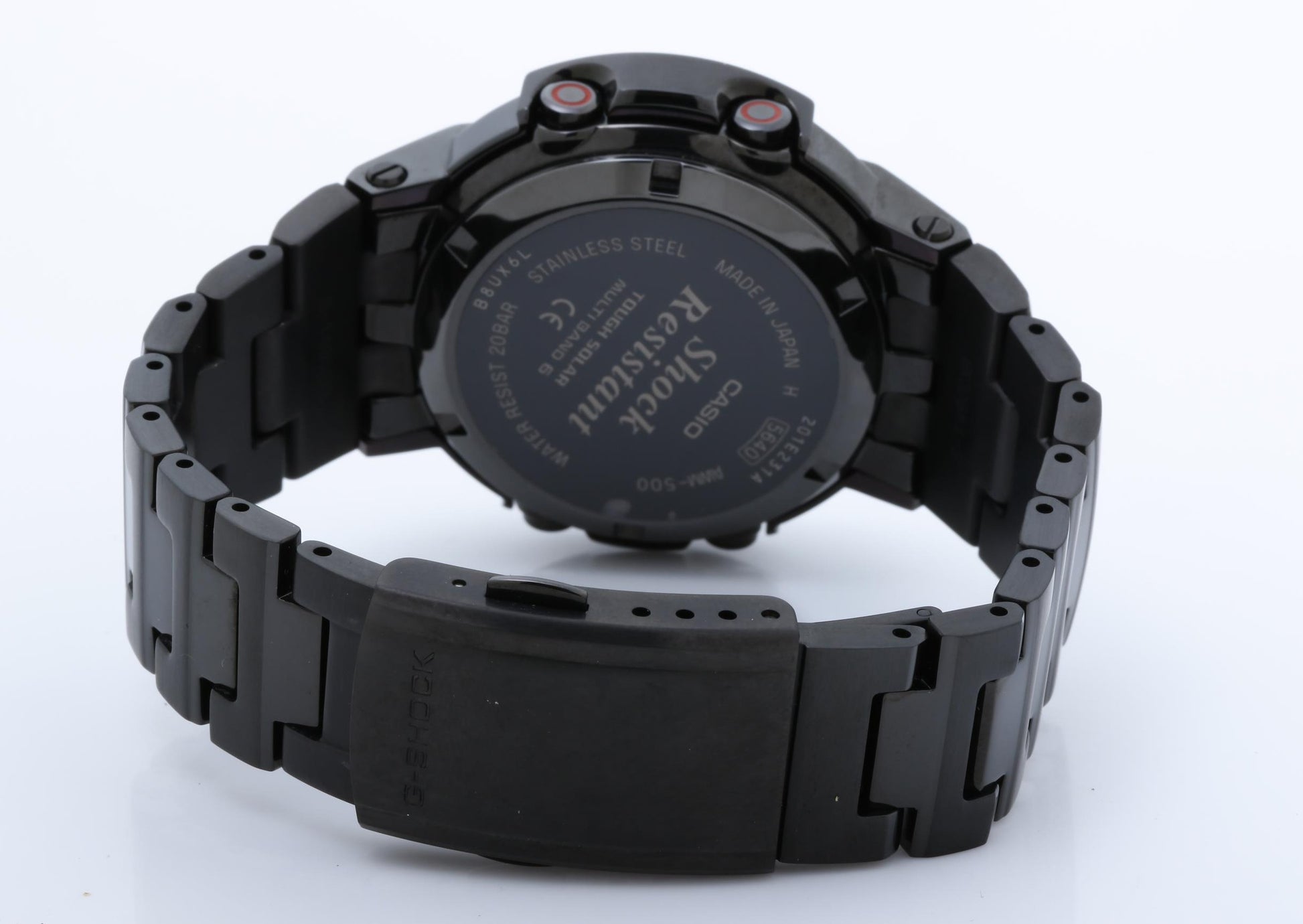 CASIO カシオ 腕時計 G-SHOCK FULL METAL AW-500 SERIES AWM-500-1AJF ブラック系 ステンレススチール メンズ アナデジ 超美品