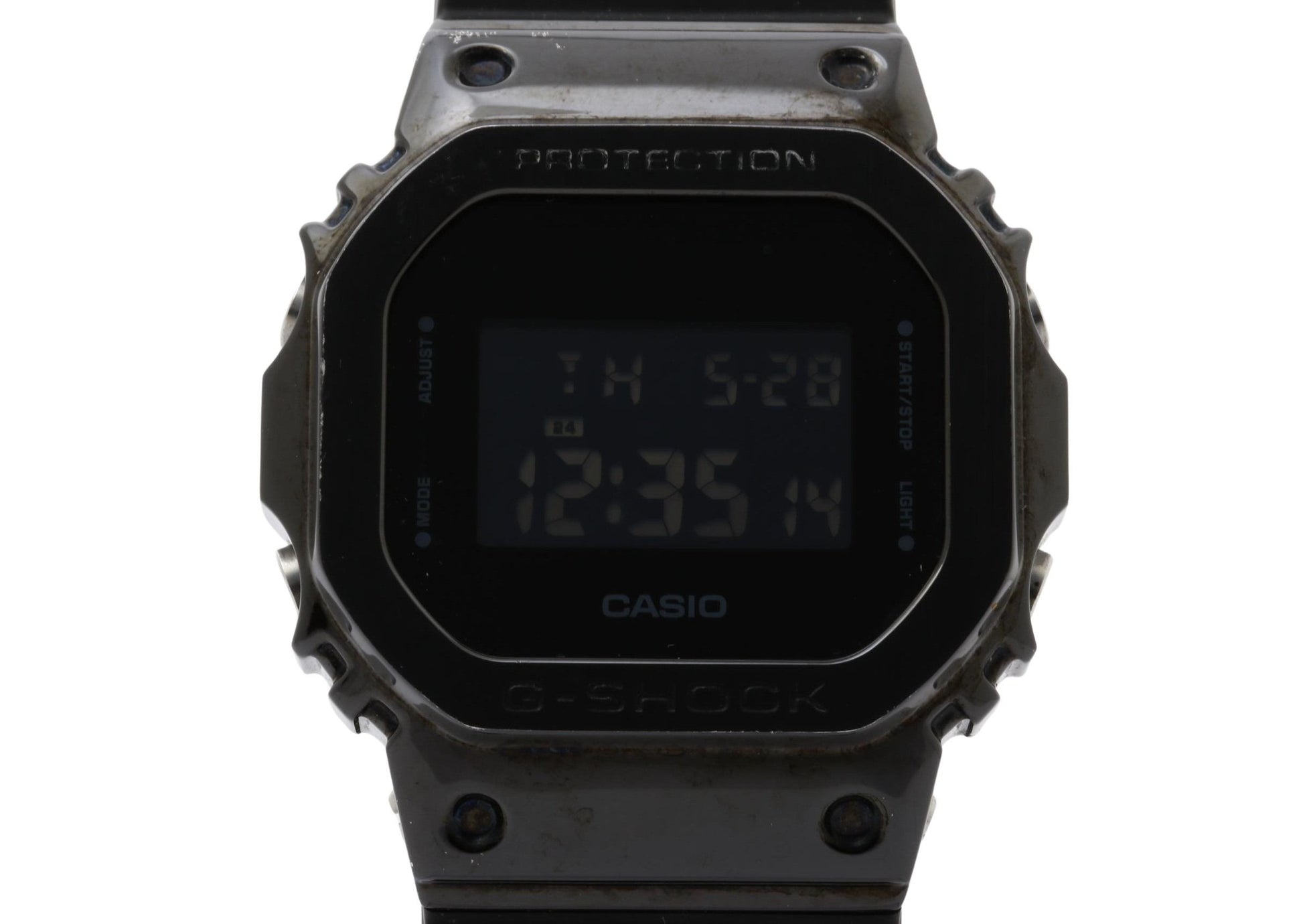 CASIO カシオ 腕時計 G-SHOCK DIGITAL 5600 SERIES GM-5600B-1JF ブラック系 樹脂／ステンレススチール メンズ デジタル 美品