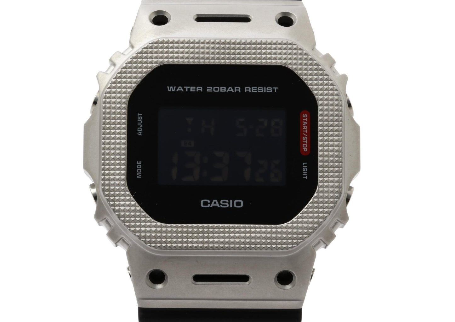CASIO カシオ 腕時計 G-SHOCK DIGITAL 5600 SERIES GM-5600M-1JF ブラック シルバー系 樹脂／ステンレススチール メンズ デジタル 超美品