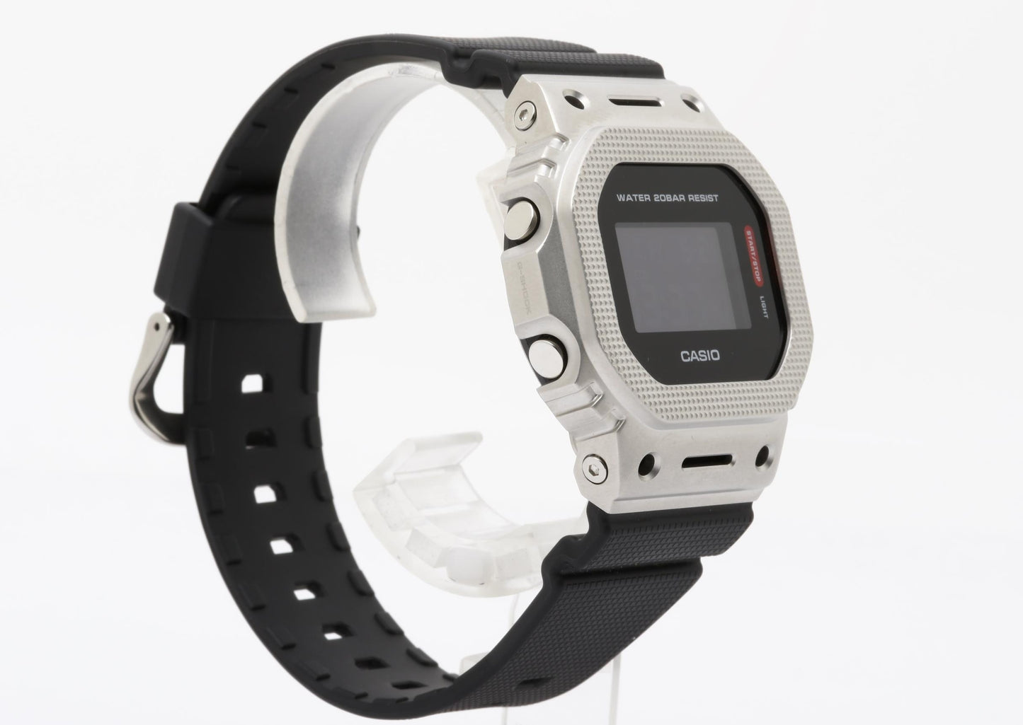 CASIO カシオ 腕時計 G-SHOCK DIGITAL 5600 SERIES GM-5600M-1JF ブラック シルバー系 樹脂／ステンレススチール メンズ デジタル 超美品